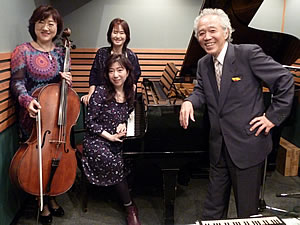 高橋キヨシさん、川村美砂子さんとリベロバ