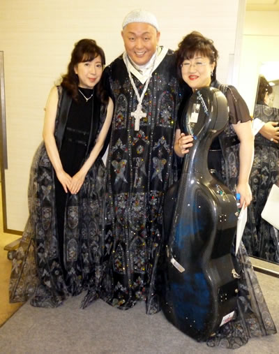 江原啓之さんとリベロバ（中村由利子 植草ひろみ）